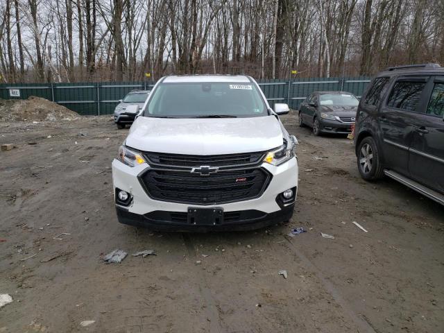 1GNEVJKW4MJ220618 - 2021 CHEVROLET TRAVERSE RS WHITE photo 5