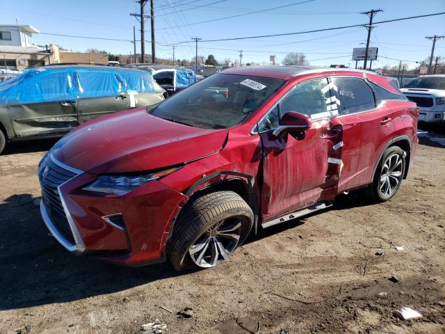 2T2BZMCA6HC107643 - 2017 LEXUS RX 350 BASE RED photo 1