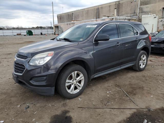 2GNALBEK0G6103753 - 2016 CHEVROLET EQUINOX LS CHARCOAL photo 1