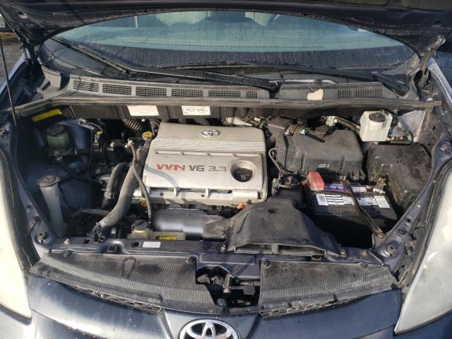 5TDZA23C36S403790 - 2006 TOYOTA SIENNA CE GRAY photo 12