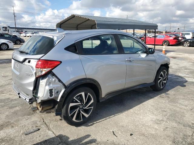 3CZRU6H10KM736619 - 2019 HONDA HR-V SPORT SILVER photo 3