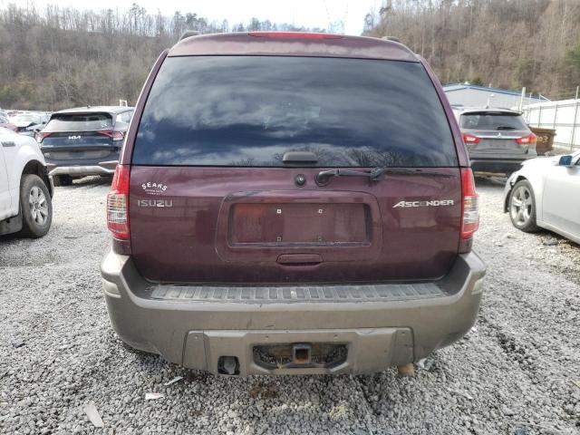 4NUES16S266700983 - 2006 ISUZU ASCENDER S 勃艮第红 照片 6