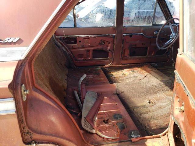 3F42F221731 - 1963 FORD FAIRLANE MAROON photo 10