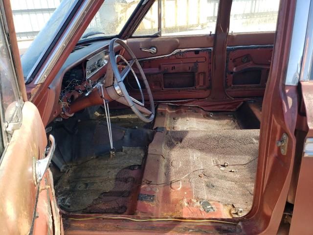 3F42F221731 - 1963 FORD FAIRLANE MAROON photo 7