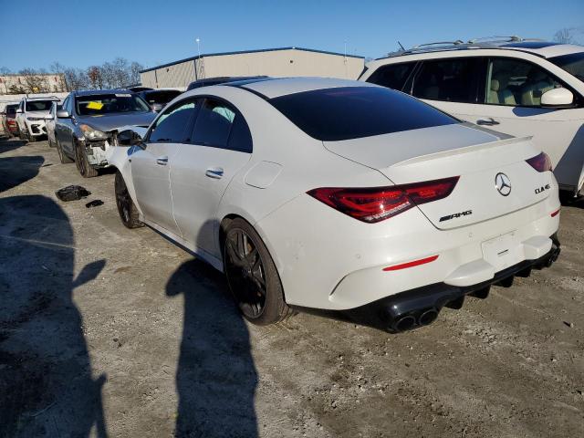 W1K5J5DB3PN379445 - 2023 MERCEDES-BENZ CLA 45 AMG WHITE photo 2