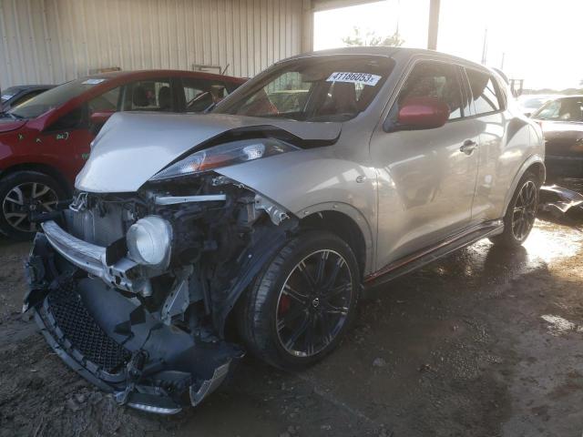 JN8DF5MV8ET150547 - 2014 NISSAN JUKE NISMO RS SILVER photo 1