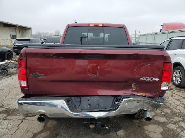 1C6RR7LT9KS707964 - 2019 RAM 1500 CLASS SLT RED photo 6