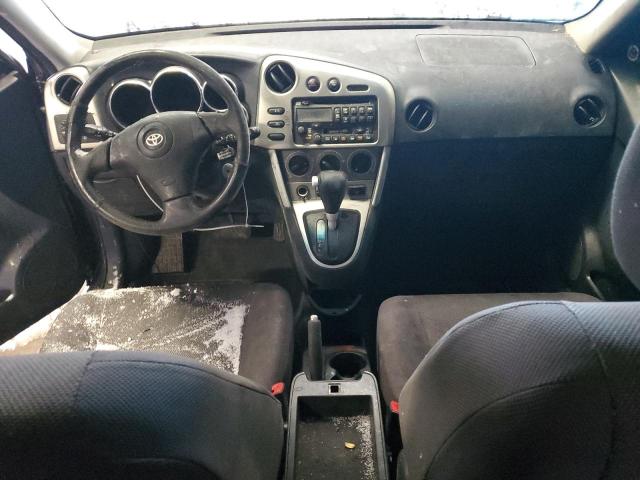 2T1KR32E14C244874 - 2004 TOYOTA COROLLA MA XR BLACK photo 8