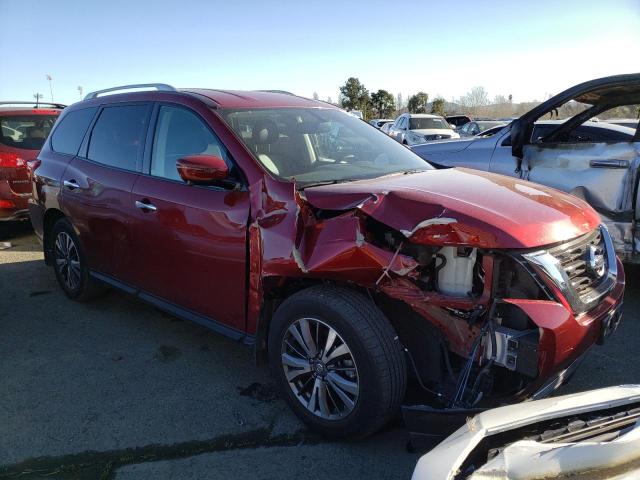 5N1DR2MN0KC580579 - 2019 NISSAN PATHFINDER S RED photo 4