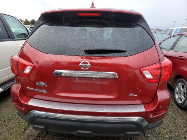 5N1DR2MN0KC580579 - 2019 NISSAN PATHFINDER S RED photo 6