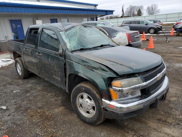 1GCCS138258203379 - 2005 CHEVROLET COLORADO GREEN photo 4