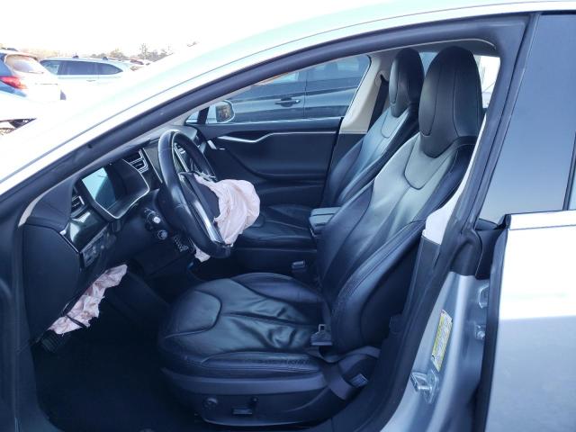 5YJSA1H13EFP60439 - 2014 TESLA MODEL S ვერცხლისფერი ფოტო 7