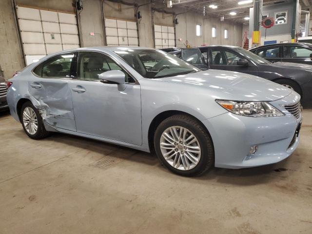 JTHBK1GG0D2002738 - 2013 LEXUS ES 350 BLUE photo 4