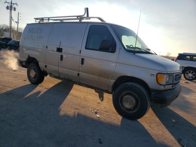 1FTSE34L62HB38565 - 2002 FORD ECONOLINE E350 SUPER DUTY VAN SILVER photo 4