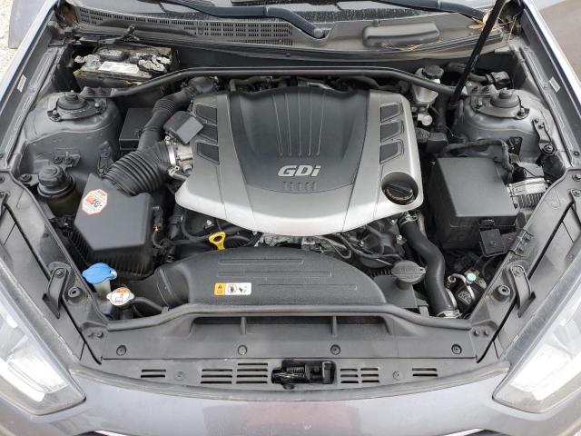 KMHHU6KJ9FU124524 - 2015 HYUNDAI GENESIS CO 3.8L GRAY photo 11