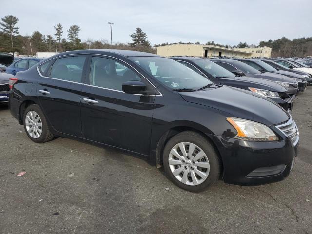 3N1AB7AP1EL677669 - 2014 NISSAN SENTRA S BLACK photo 4