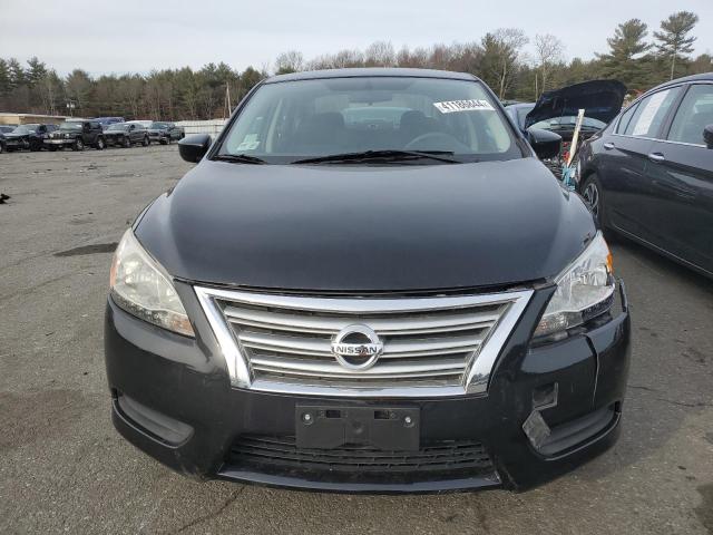 3N1AB7AP1EL677669 - 2014 NISSAN SENTRA S BLACK photo 5