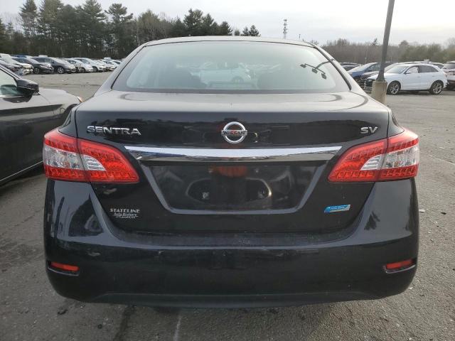 3N1AB7AP1EL677669 - 2014 NISSAN SENTRA S BLACK photo 6