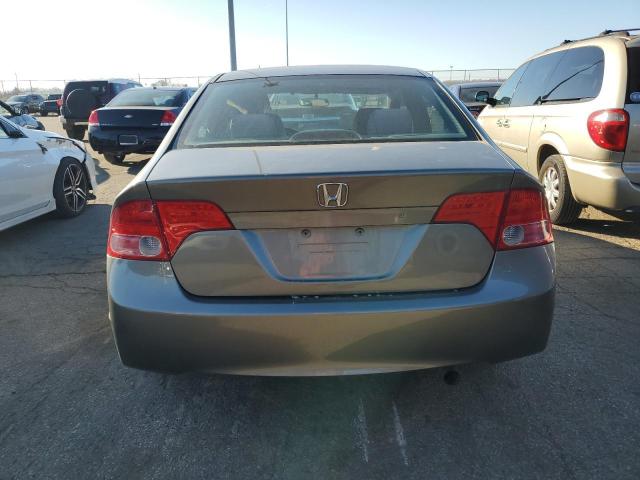 1HGFA16587L132448 - 2007 HONDA CIVIC LX GRAY photo 6