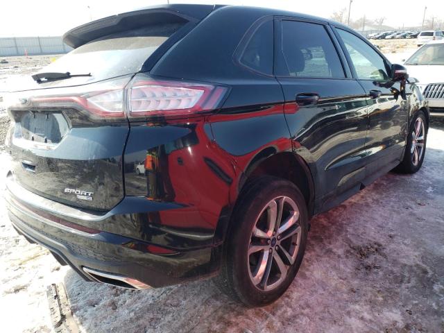 2FMPK4AP8JBB21253 - 2018 FORD EDGE SPORT BLACK photo 3