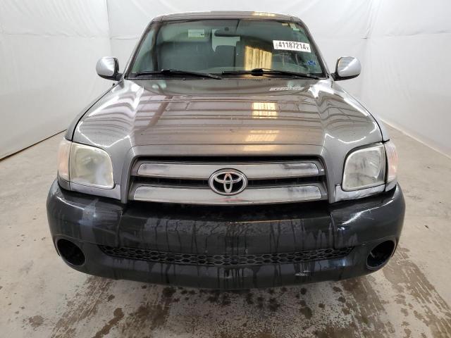 5TBRU34176S482951 - 2006 TOYOTA TUNDRA ACCESS CAB SR5 GRAY photo 5