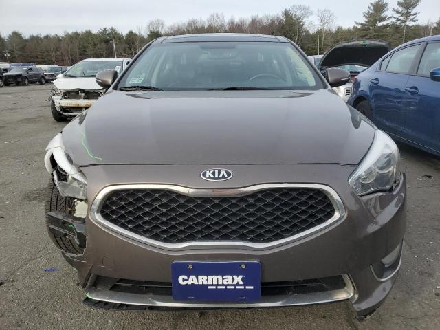 KNALN4D71E5152891 - 2014 KIA CADENZA PREMIUM BROWN photo 5