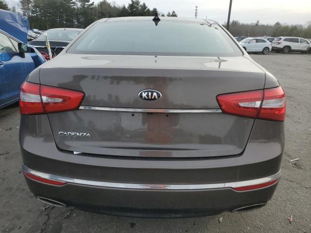 KNALN4D71E5152891 - 2014 KIA CADENZA PREMIUM BROWN photo 6