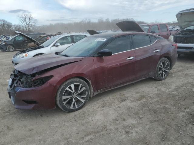 1N4AA6AP7HC455699 - 2017 NISSAN MAXIMA 3.5S MAROON photo 1