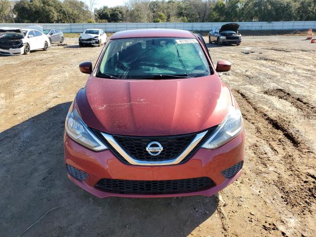 3N1AB7AP3GL657412 - 2016 NISSAN SENTRA S RED photo 5