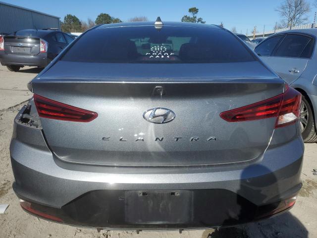 KMHD84LFXKU779982 - 2019 HYUNDAI ELANTRA SEL GRAY photo 6