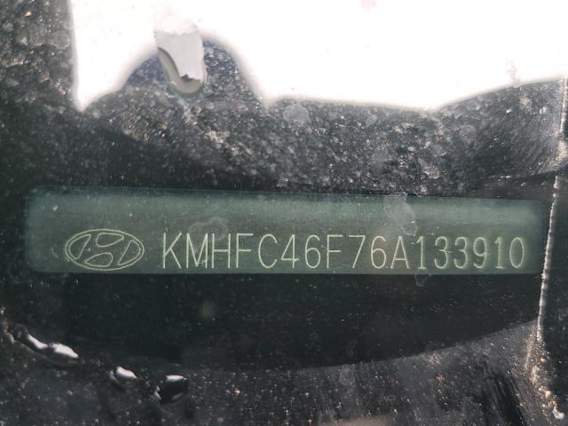 KMHFC46F76A133910 - 2006 HYUNDAI AZERA SE GRAY photo 12