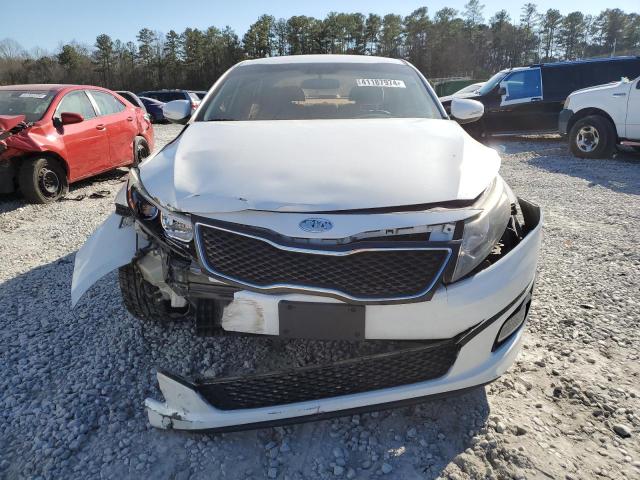 5XXGN4A78EG337685 - 2014 KIA OPTIMA EX WHITE photo 5