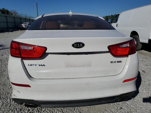 5XXGN4A78EG337685 - 2014 KIA OPTIMA EX WHITE photo 6