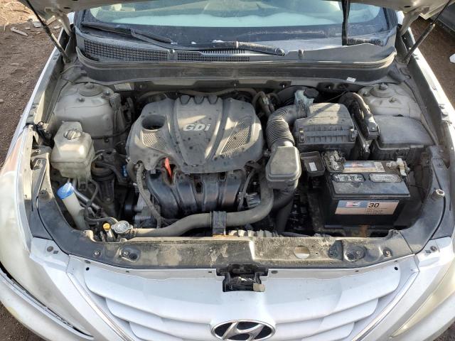 5NPEB4AC6BH077610 - 2011 HYUNDAI SONATA GLS SILVER photo 11