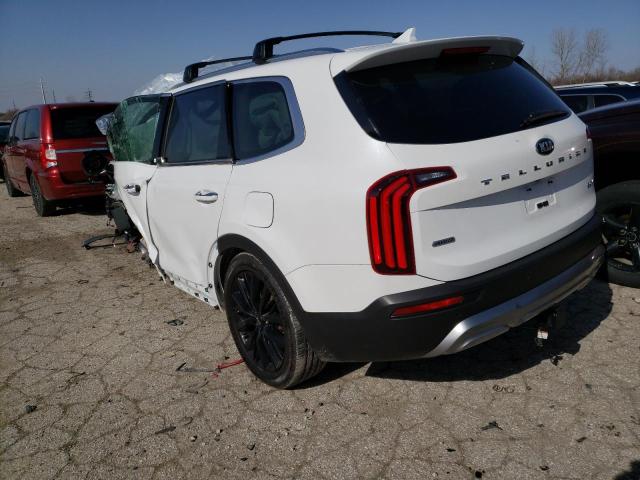 5XYP5DHC1LG084835 - 2020 KIA TELLURIDE SX WHITE photo 2