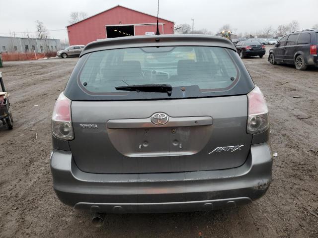 2T1KR32E06C623626 - 2006 TOYOTA COROLLA MA XR GRAY photo 6