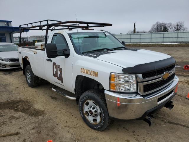 1GC0KVCG3CZ144917 - 2012 CHEVROLET SILVERADO K2500 HEAVY DUTY WHITE photo 4