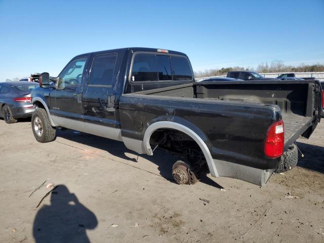 1FTSW21P36EC32117 - 2006 FORD F250 SUPER DUTY BLACK photo 2