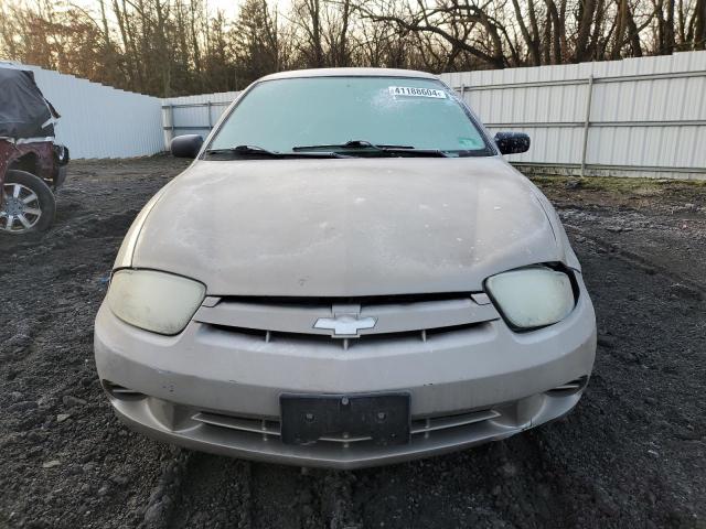 1G1JC52F137240057 - 2003 CHEVROLET CAVALIER TAN photo 5