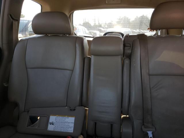 5TDBK3EH5CS149492 - 2012 TOYOTA HIGHLANDER BASE Violet photo 10