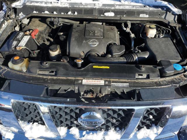 1N6AA0EJ3CN306794 - 2012 NISSAN TITAN S BLUE photo 11