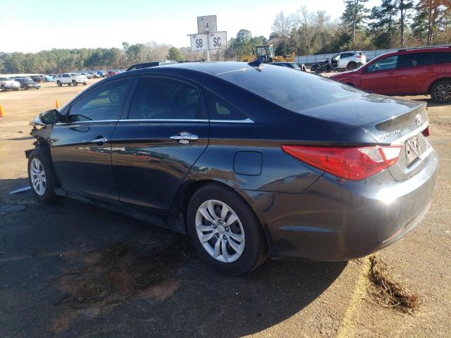 5NPEB4AC6CH426198 - 2012 HYUNDAI SONATA GLS BLACK photo 2