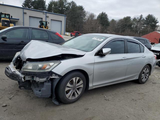 1HGCR2F34EA238842 - 2014 HONDA ACCORD LX SILVER photo 1