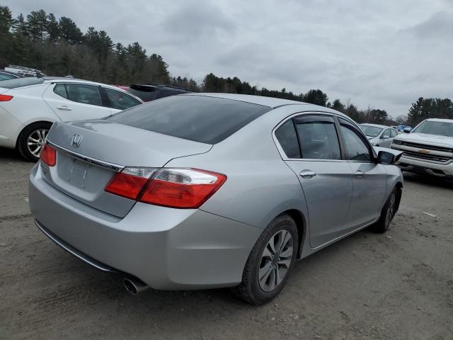 1HGCR2F34EA238842 - 2014 HONDA ACCORD LX SILVER photo 3