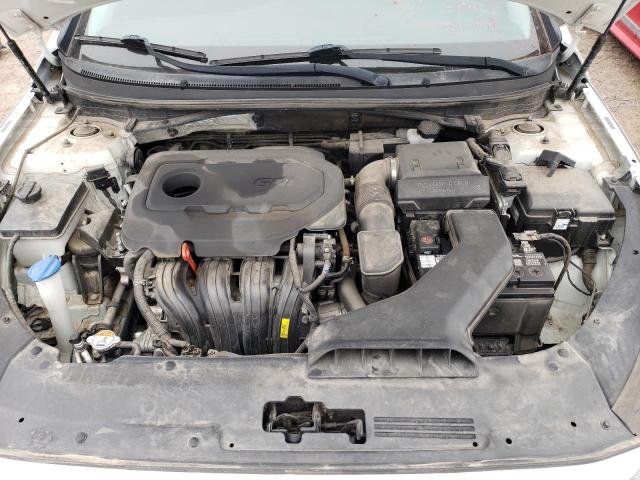 5NPE24AF5JH614752 - 2018 HYUNDAI SONATA SE WHITE photo 11