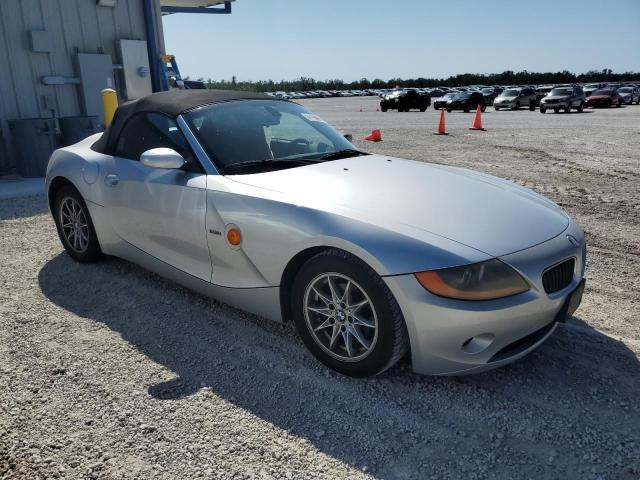 4USBT33504LS48935 - 2004 BMW Z4 2.5 SILVER photo 4