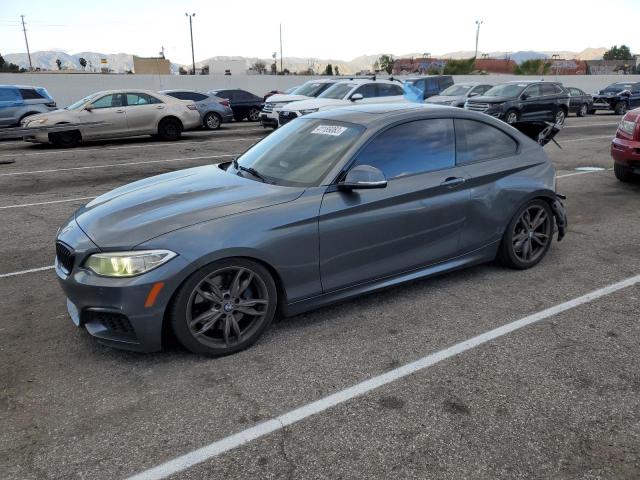 WBA1J7C51FV288850 - 2015 BMW M235I GRAY photo 1