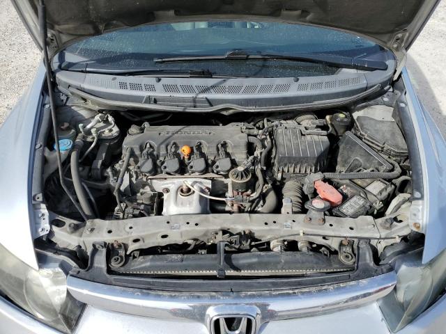 2HGFA16938H509897 - 2008 HONDA CIVIC EXL SILVER photo 11