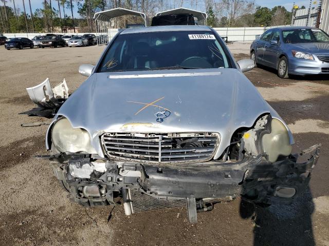 WDBRF61JX3E012856 - 2003 MERCEDES-BENZ C 240 SILVER photo 11