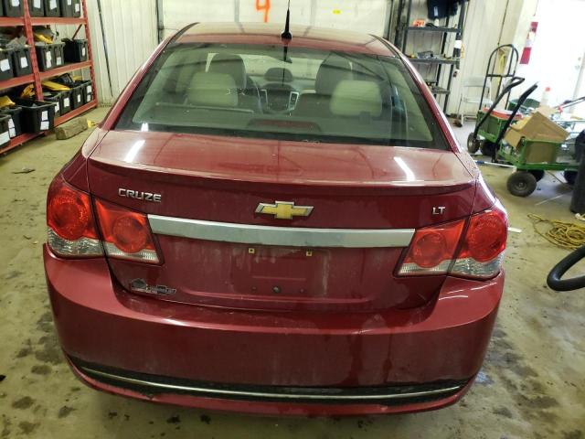 1G1PG5SC7C7342516 - 2012 CHEVROLET CRUZE LT RED photo 6